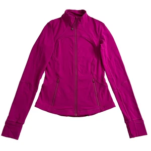 Giacca Lululemon Define donna 6 rosa magenta full zip manica lunga tempo libero - Foto 1 di 17