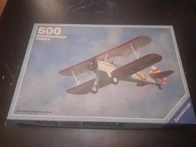 142071 RAVENSBURGER PUZZLE 500 Pz. BIPLANO - Immagine 1 di 4