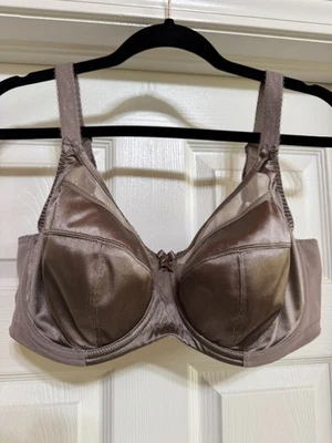 Sujetador con aros Goddess Keira 36DDD (EE. UU.), guijarro, usado/excelente Foto 1 de 4