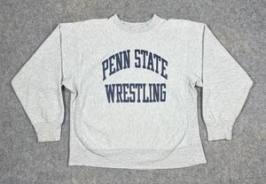 Champion Reverse Weave Warmup Penn State Wrestling Sweatshirt Large 80s READ - Picture 1 of 12
