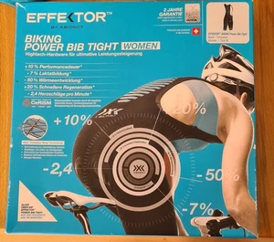 X-Bionic Damen Effektor Biking Power BIB Tight, Gr M, kurz, NEU&OVP - Bild 1 von 3