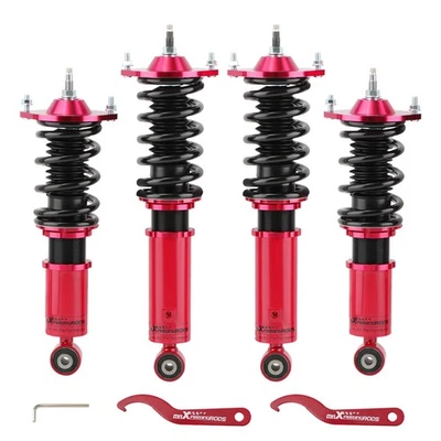KIT REBAJADOR SUSPENSIÓN AMORTIGUADOR 24 VÍAS BOILOVERS PARA MIATA NA NB MX5 90-05 USADO Foto 1 de 4