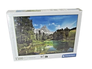 Clementoni High Quality Collection Jigsaw Puzzle 1500 Pc Landscape Blue Lake - Picture 1 of 4