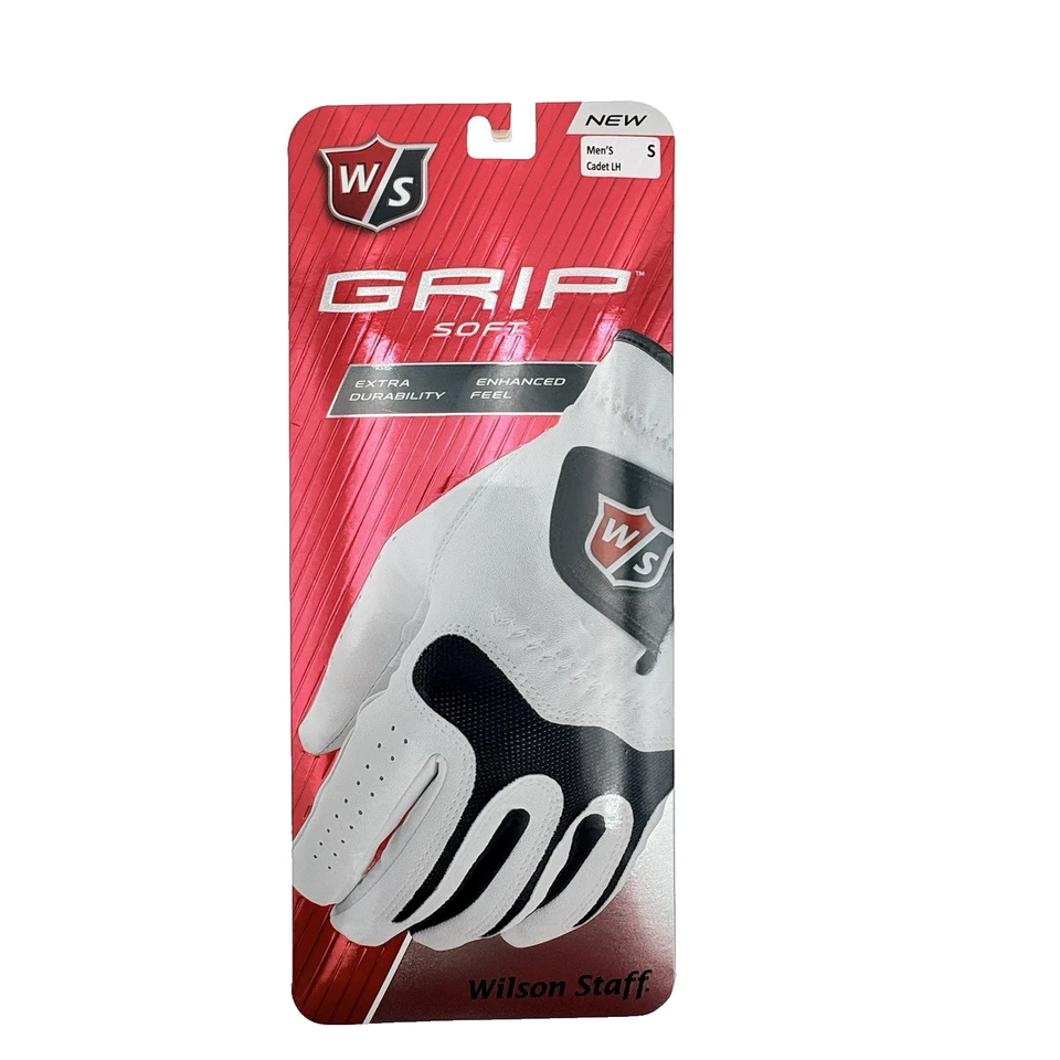 Guante de golf blanco suave con agarre Wilson Staff para hombre diestro pequeño nuevo Foto 1 de 4