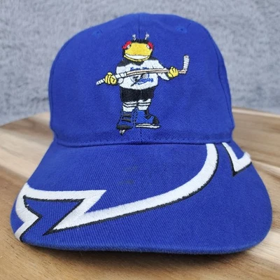 De colección Tampa Bay Lightning Sombrero Gorra Correa Trasera Azul Juvenil Mascota Logo Annco NHL  Foto 1 de 4