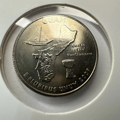 2009-D Guam US Territories Quarter 25 Cents Coin - Image 1 of 2