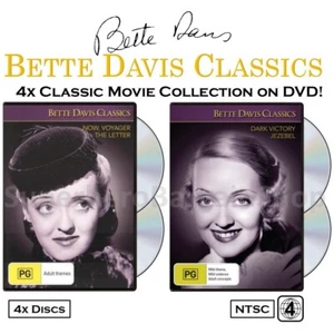 Bette Davis Classics | 4-Movie Collection (DVD, NTSC Region 4) Now Voyager, The - Picture 1 of 9