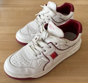 Valentino Garavani One Stud Low white/red Sneaker 40 - Bild 1 von 5