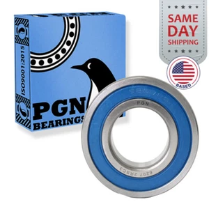 6207-2RS Premium Rubber Seal Ball Bearing C3 EMQ, 35x72x17, 6207 2RS 6207rs - Picture 1 of 11