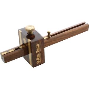 6" High Quality Mortice Marking Gauge Carpenters Woodworking Tool Brass Door