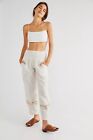 Free People Clementine Embroidered Trousers Size Small