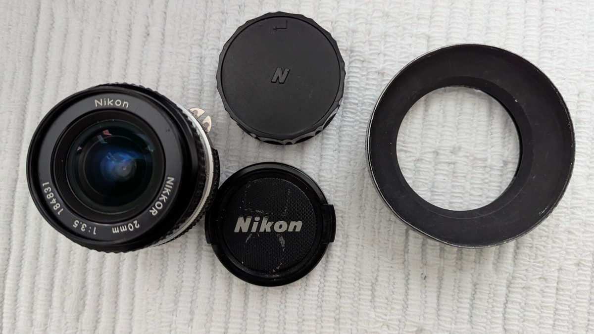 Nikon NIKKOR f/3.5 Camera Lenses 20mm Focal for sale - eBay Nikon NIKKOR f/3.5 Camera Lenses 20mm Focal for sale - eBay