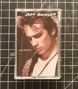 JEFF BUCKLEY Grace CASSETTE 1994 TAPE VG+/VG+ Columbia Records HALLELUJAH - Picture 1 of 5
