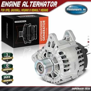 Alternator for Opel Vauxhall Movano B Renault Megane IV Master III 23100-7033R - Picture 1 of 9