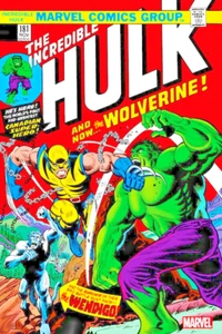 INCREDIBLE HULK 181 FACSIMILE 2023 FOIL EDITION NM 1ST WOLVERINE - Picture 1 of 3