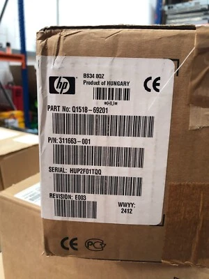 Q1518-69201 311663-001 HP LTO460 Internal LTO2 & Tray Sealed Box  - Image 1 of 2