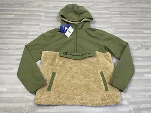 Champion Winter Moss Youth Boys Size Large 14/16 Sherpa Hoodie Jacket LS $70 - Picture 1 of 10