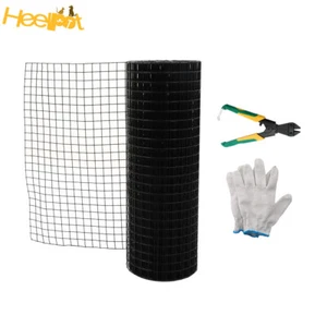 24In × 50FT 1In Hole Vinyl Coated Hardware Cloth Wire Fence Chicken Rabbit Mesh - Picture 1 of 12