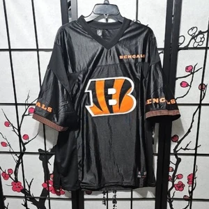 Cincinnati Bengals schwarz und orange Trikot Größe Large neu mit Etikett - Bild 1 von 9