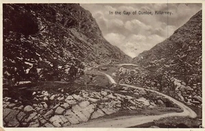 Echt Foto RPPC In The Gap of Dunloe Killarney Irland Postkarte - Bild 1 von 2