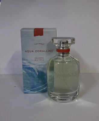 Thymes Aqua Coralline одеколон / парфюм мужчин/женщин 1,75 унций спрей бутылка новый в коробке - Изображение 1 из 4