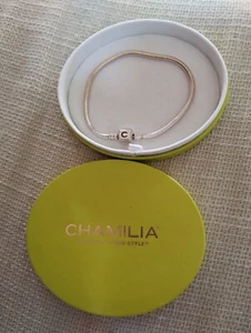 Chamilia 925 sterling silver snap bracelet new in box - Picture 1 of 9