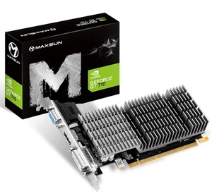 maxsun GEFORCE GT 710 1GB Low Profile Ready Small Form Factor Video Graphics - Picture 1 of 3