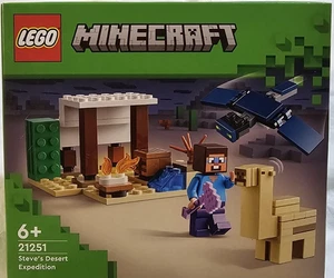 LEGO Minecraft Set 21251 Steve's Desert Expedition Set BRAND NEW NISB Phantom - Picture 1 of 2