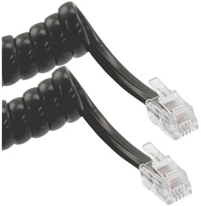 TUK - RJ10 Black Handset Cable - Picture 1 of 1