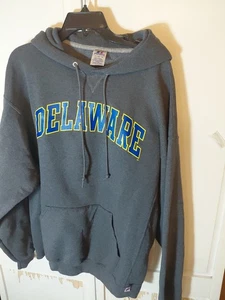 University of Delaware Hoodie Herren XLarge grau Spellout - Bild 1 von 6