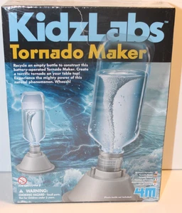 KIDZLABS TORNADO MAKER DIY A BATTERY POWERED TABLETOP WATER TORNADO NEW SEALED - Picture 1 of 3