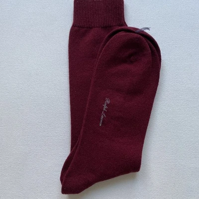 Ralph Lauren Purple Label 100% Cashmere Men’s Socks  NWOT - Image 1 of 4