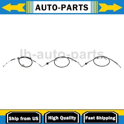 Cable de freno de estacionamiento delantero trasero 3x para Toyota Highlander 2,4 L 2004-2007 Foto 1 de 4