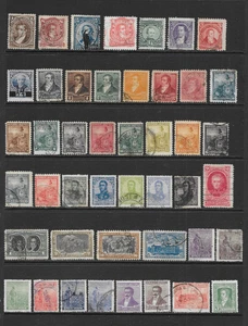 ARGENTINA VARIOUS MAJORITY USED ISSUES 1873 - 1926 - Picture 1 of 2