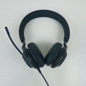 Jabra EVOLVE2 40 Wired Stereo Headset - Black - USB-A - Charity - Picture 1 of 8