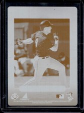 1997 New Pinnacle Cal Ripken Jr. Scarce Cyan Blue Printing Plate #1/1 Orioles