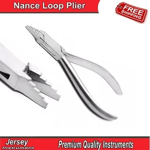 Orthodontic Nance Loop Plier Dental Wire Bending Loop Forming Dentist Lab Tools - Picture 1 of 4