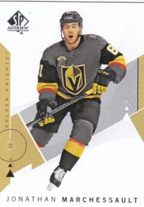 18/19 SP AUTHENTIC..JONATHAN MARCHESSAULT..# 52..GOLDEN KNIGHTS..COMBINED SHIP - Picture 1 of 1