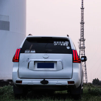 USED Pair LED Tail Lights For 2010-2021 Toyota Land Cruiser Prado Lexus GX460 Foto 1 de 4