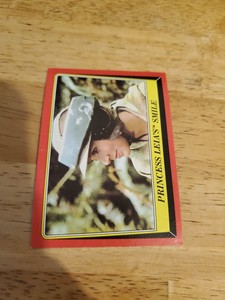 1983 Topps Star Wars Return of the Jedi #73 Princess Leia’s Smile Leia 