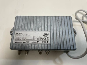 Astro Breitbandverstärker HV 331 Sat/Kabel DVB-C Kabelfernsehen - Bild 1 von 1