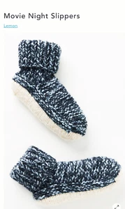 ZAPATILLAS TEJIDAS A MANO NOCHE PELÍCULA LIMÓN NUEVAS CON ETIQUETAS TALLA: S/M - Imagen 1 de 5