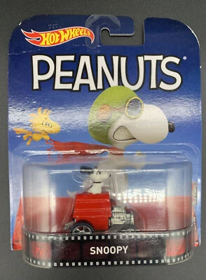 Hot Wheels 2017 Retro Entertainment Peanuts Snoopy Real Riders ¡Red Baron House! Foto 1 de 4