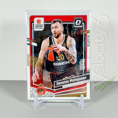 2023-24 Panini EuroLeague Basketball Card: DONATAS MOTIEJUNAS #22 | Monaco - Image 1 of 2