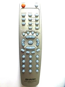 SHARP DVD PLAYER REMOTE CONTROL RC2530SC-A for DV-SV97H - Picture 1 of 1