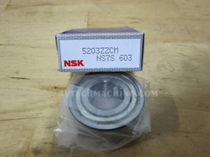 5203ZZ NSK Zweireihiges Schrägkugellager 17 x 40 x 17,5 mm - Bild 1 von 1