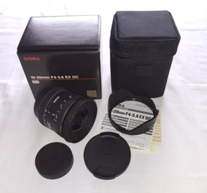Sigma 10-20mm F:4-5.6 DC EX Ultra Wide Angle Lens Sony SLT/DSLR (Minolta)A Mount - Picture 1 of 13