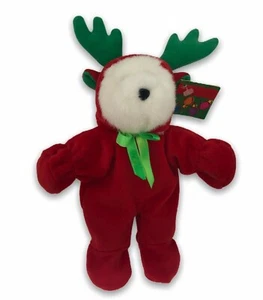 Oso de peluche Treat Cetera con disfraz de reno - Imagen 1 de 3