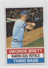 1976 Hostess All-Star Team George Brett (Black Back) #114.1 HOF