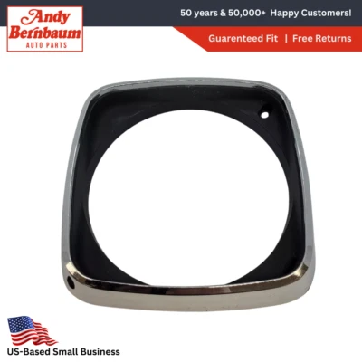 Chrysler New Yorker 1968 faros laterales del conductor izquierdo bisel cubierta embellecedor 2786017 nuevo en stock Foto 1 de 4